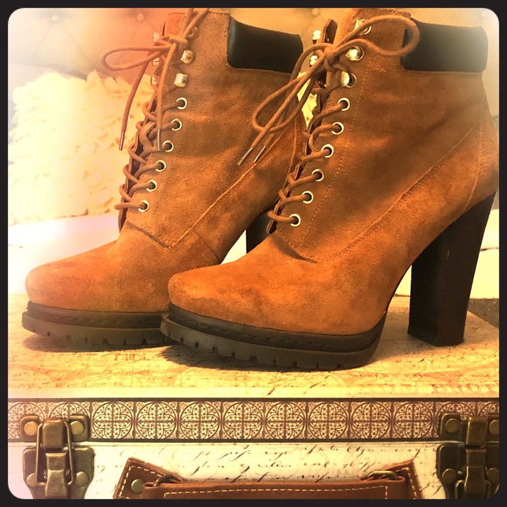 BCBG Timberland inspired boots